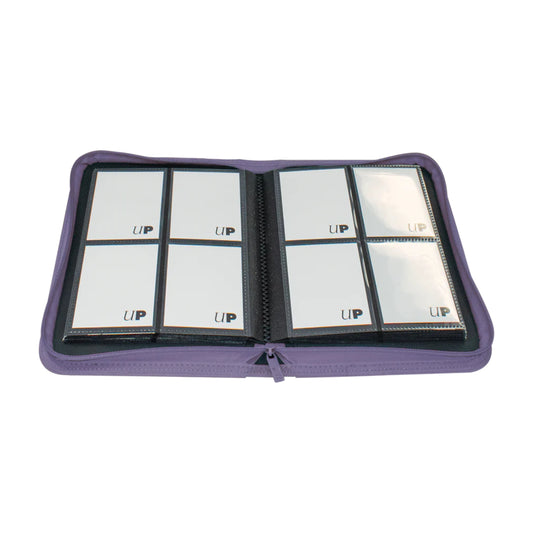 Ultra Pro - Zippered PRO-Binder 4 cases Vivid - Violet-MASTERSET