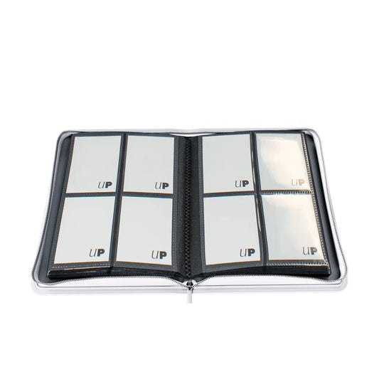Ultra Pro - Zippered PRO-Binder 4 cases Vivid - Blanc-MASTERSET