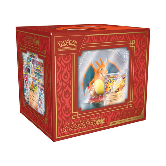 Coffret Collection super-premium Dracaufeu EX-MASTERSET