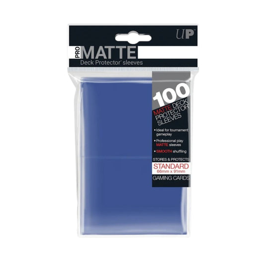 Ultra Pro - Pro-Matte Sleeves x100 Deck Protector - Bleu-MASTERSET
