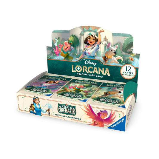 Display Lorcana Chapitre 7 - Boîte de 24 Boosters - L’île d’Archazia-MASTERSET
