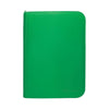 Ultra Pro - Zippered PRO-Binder 4 cases Vivid - Vert-MASTERSET