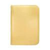 Ultra Pro - Zippered PRO-Binder 4 cases Vivid - Jaune-MASTERSET