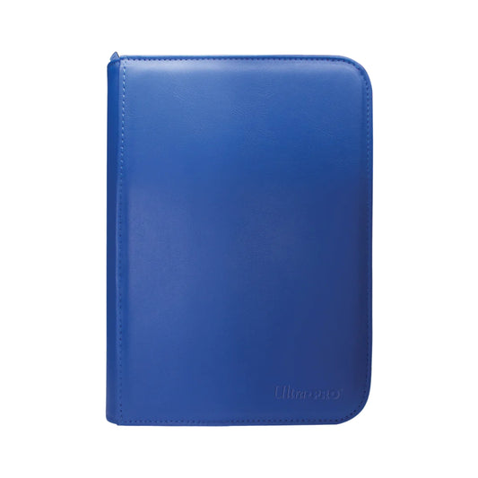 Ultra Pro - Zippered PRO-Binder 4 cases Vivid - Bleu-MASTERSET