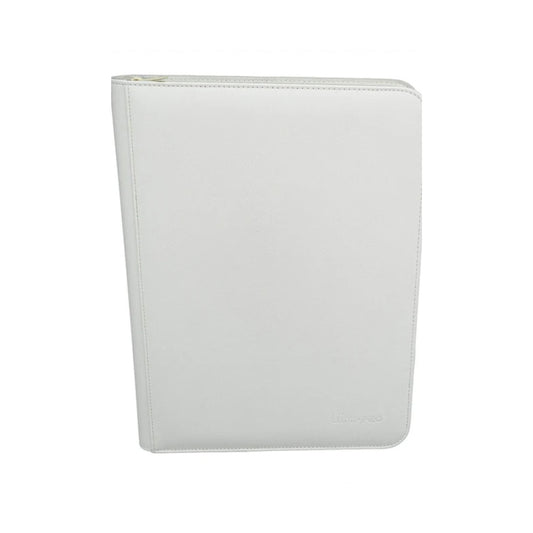 Ultra Pro - Zippered PRO-Binder 9 cases Vivid - Blanc-MASTERSET