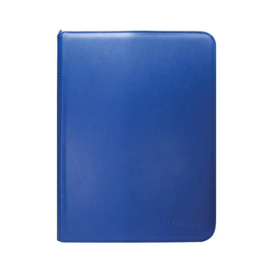 Ultra Pro - Zippered PRO-Binder 9 cases Vivid - Bleu-MASTERSET