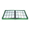 Ultra Pro - Zippered PRO-Binder 12 cases Vivid - Vert-MASTERSET