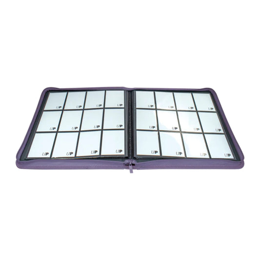 Ultra Pro - Zippered PRO-Binder 12 cases Vivid - Violet-MASTERSET