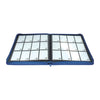 Ultra Pro - Zippered PRO-Binder 12 cases Vivid - Bleu-MASTERSET