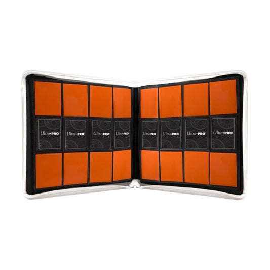 Ultra Pro - Zippered PRO-Binder 12 cases Vivid - Blanc-MASTERSET
