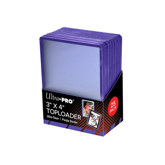 Ultra Pro - 3 X 4 Toploader - Bord Violet-MASTERSET