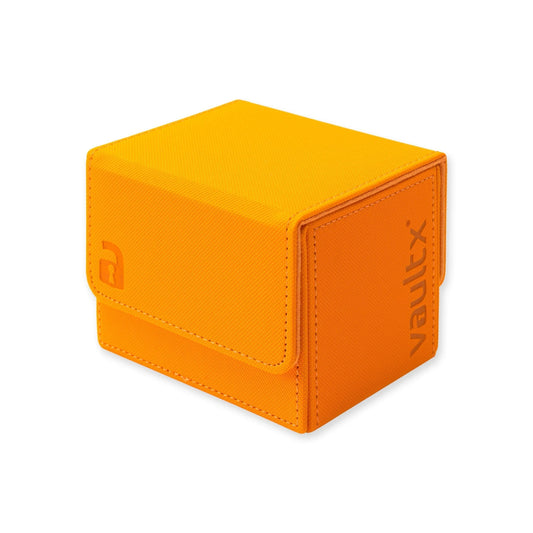Vault X - Exo-Tech - Sideloading Deck Box 100+ - Neon Orange-MASTERSET