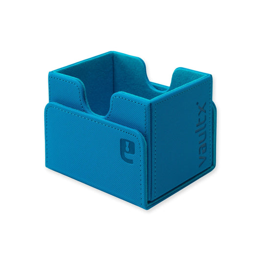 Vault X - Exo-Tech - Sideloading Deck Box 100+ - Neon Blue-MASTERSET