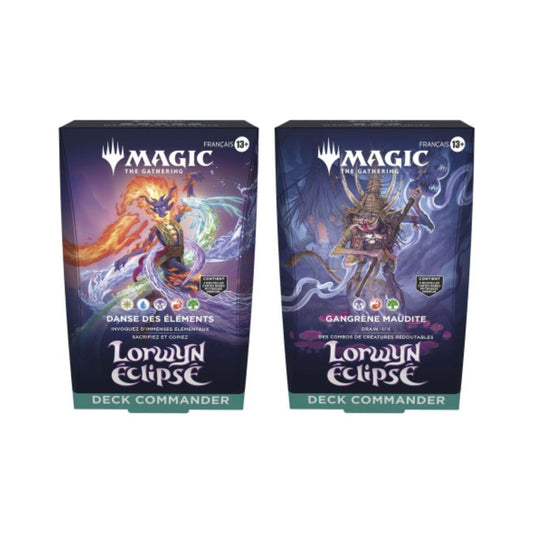 MTG - Decks Commander - Lorwyn Éclipsé-MASTERSET