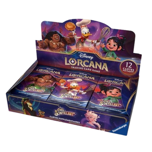 Display Lorcana chapitre 5 - 24 Boosters : Ciel Scintillant-MASTERSET