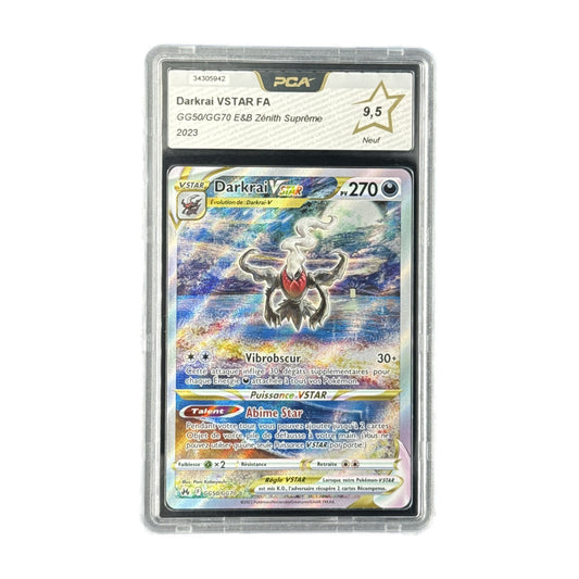 Darkrai VSTAR FA Zénith Suprême GG50/GG70 PCA 9.5 recto