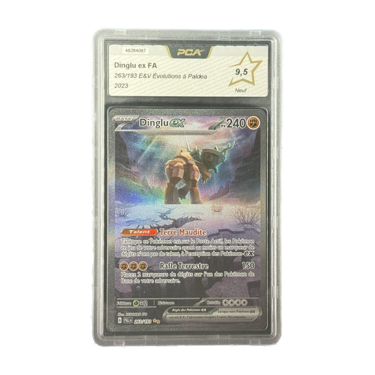 Dinglu ex FA Évolutions à Paldea 263/193 PCA 9.5 recto