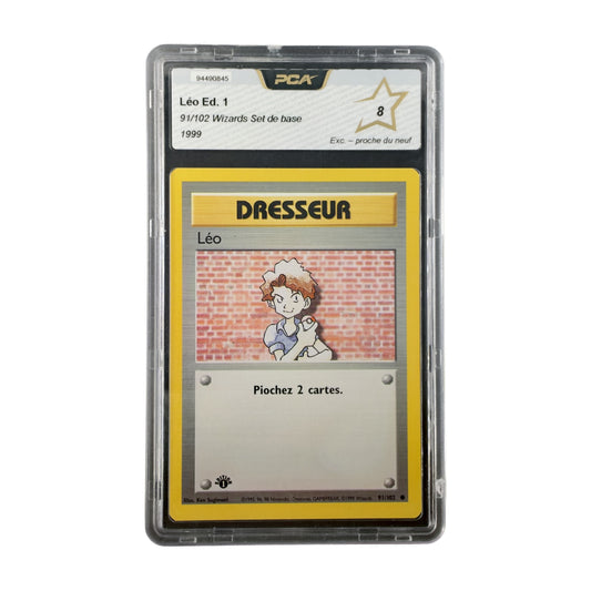 Léo Ed. 1 Set de Base 91/102 PCA 8 recto