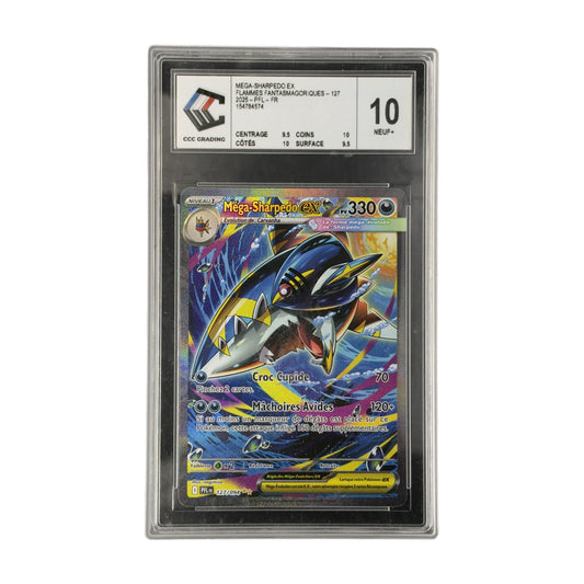 Méga-Sharpedo EX Flammes Fantasmagoriques 127/094 CCC 10 recto