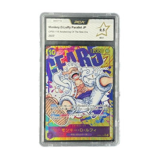 Monkey D. Luffy Parallel JP (One Piece) Awakening Of The New Era OP05-119 PCA 9.5 recto