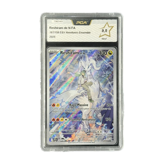 Reshiram de N FA Aventures Ensemble 167/159 PCA 9.5 recto