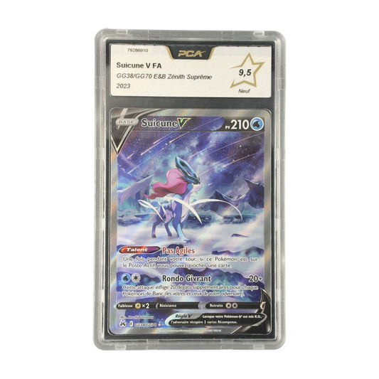 Suicune V FA Zénith Suprême GG38/GG70 PCA 9.5 recto