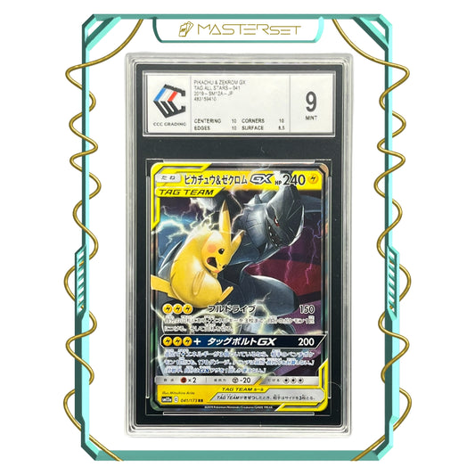 2019 JP PIKACHU & ZEKROM GX TAG ALL STARS - 041 [CCC 9]-MASTERSET