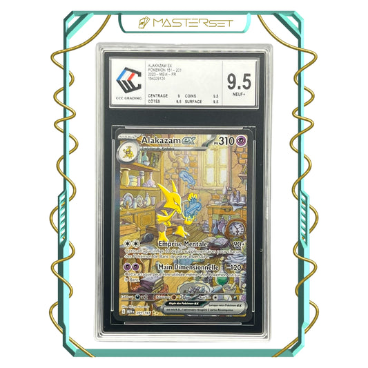 2023 FR ALAKAZAM EX 151 - 201 [CCC 9.5]-MASTERSET