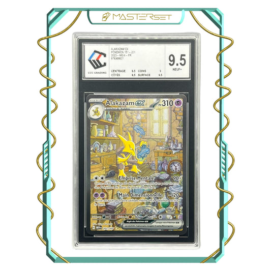 2023 FR ALAKAZAM EX 151 - 201 [CCC 9.5]-MASTERSET