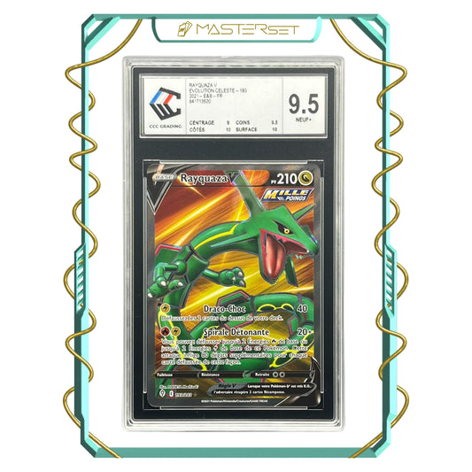 2021 FR RAYQUAZA V EVOLUTION CELESTE - 193 [CCC 9.5]