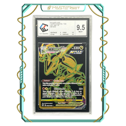 2022 FR RAYQUAZA VMAX TEMPETE ARGENTEE - TG29 [CCC 9.5]-MASTERSET