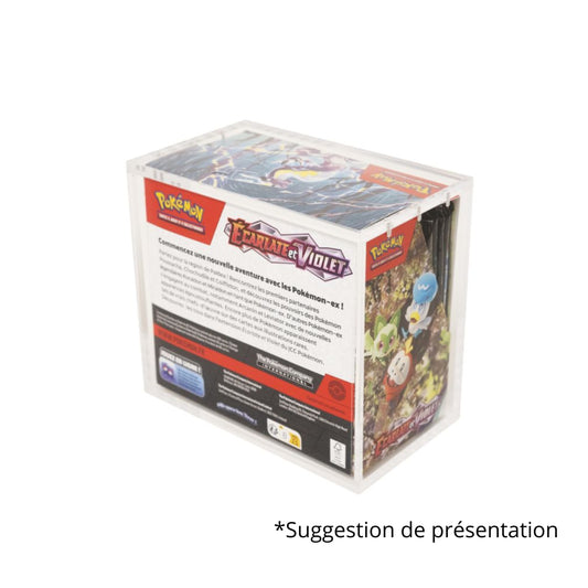 TreasureWise - Protection Acrylique - Pokémon - Boite de Boosters-MASTERSET