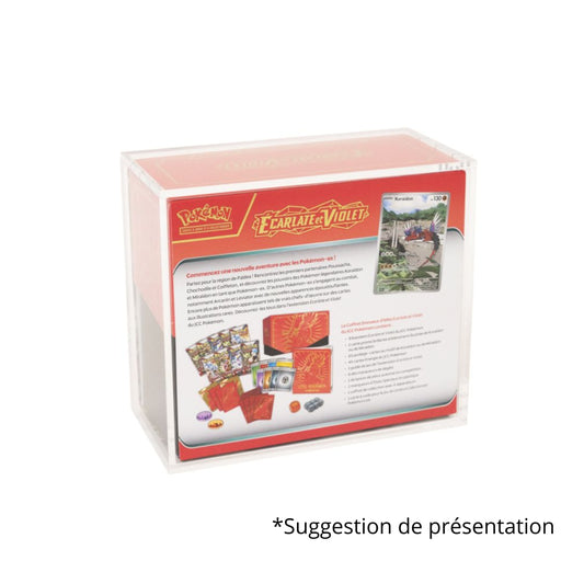 TreasureWise - Protection Acrylique - Pokémon - Coffret Dresseur d'Élite-MASTERSET