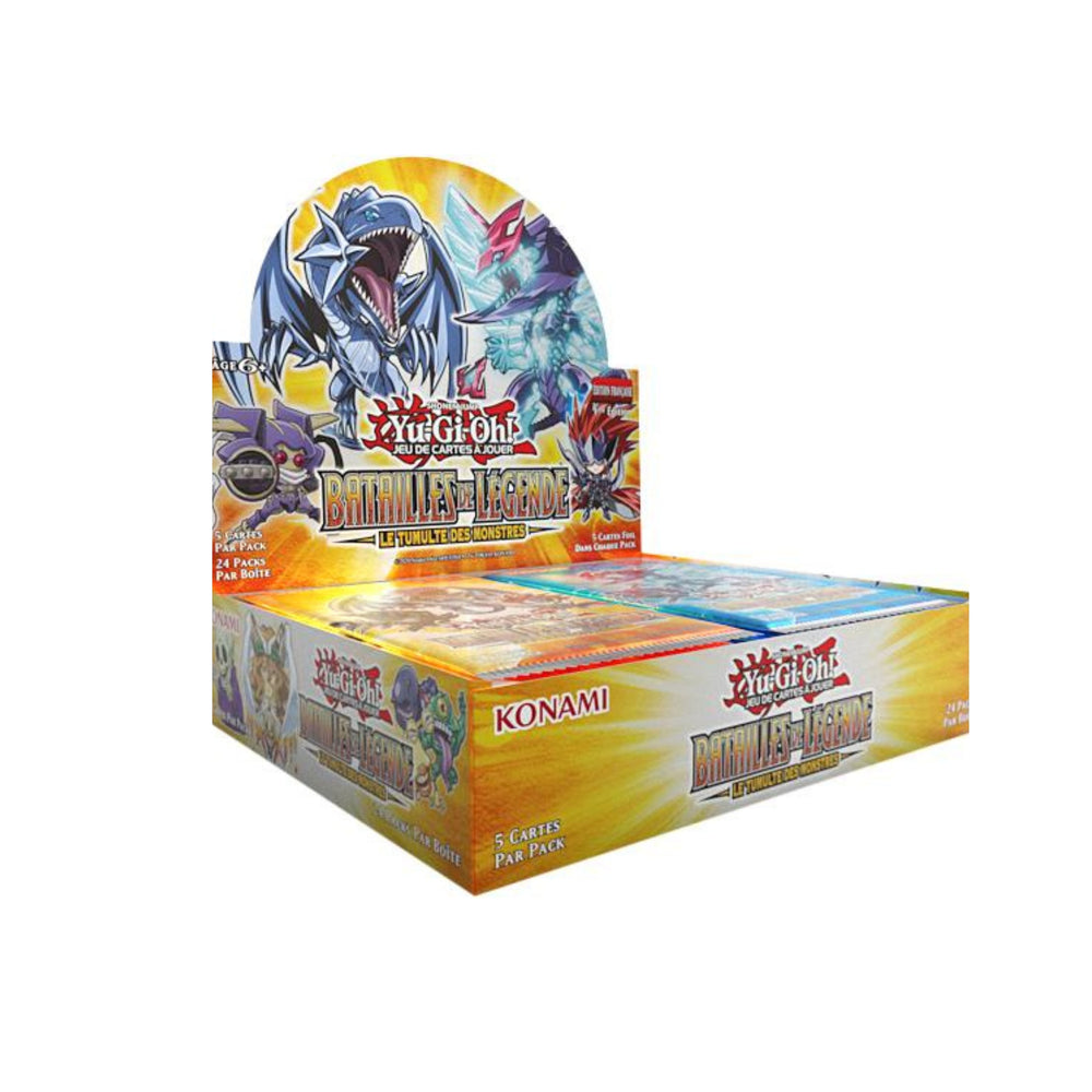 YGO - Boîte de 24 Boosters - Batailles de Légende : Le Tumulte des Monstres