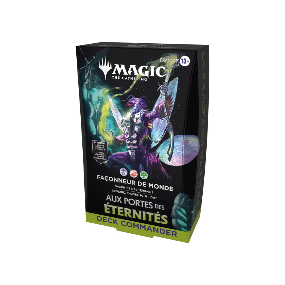 Magic The Gathering - Aux Portes des Éternités - Deck Commander : Façonneur de Monde - Fungames Magic The Gathering - Aux Portes des Éternités - Deck Commander : Façonneur de Monde - Fungames