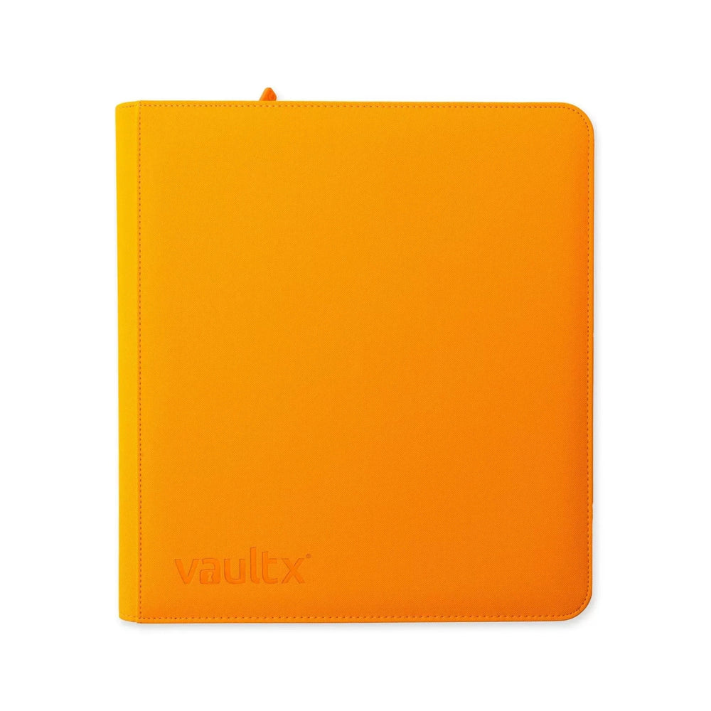 Vault X - Exo-Tech - 12 Pocket Zip Binder - Neon Orange