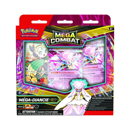 [PRECOMMANDE] Deck Méga Combat - Méga Diancie EX-MASTERSET