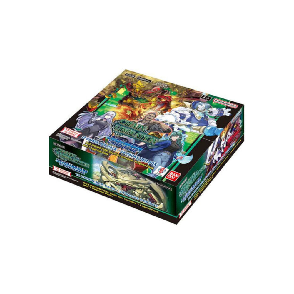 Digimon Card Game - Boîte de 24 Boosters - EX08 Chain of Libération [EN]