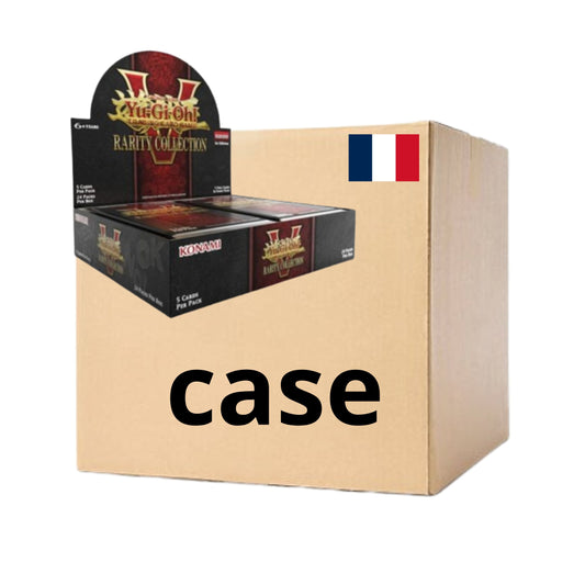 [PRECOMMANDE] Yu-Gi-Oh! TCG - Case X12 Boîte de 24 Boosters Rarity Collection 5-MASTERSET