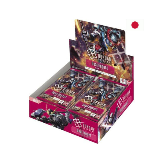 Gundam CG - Boîte de 24 Boosters - GD02 Dual Impact [JAP]-MASTERSET