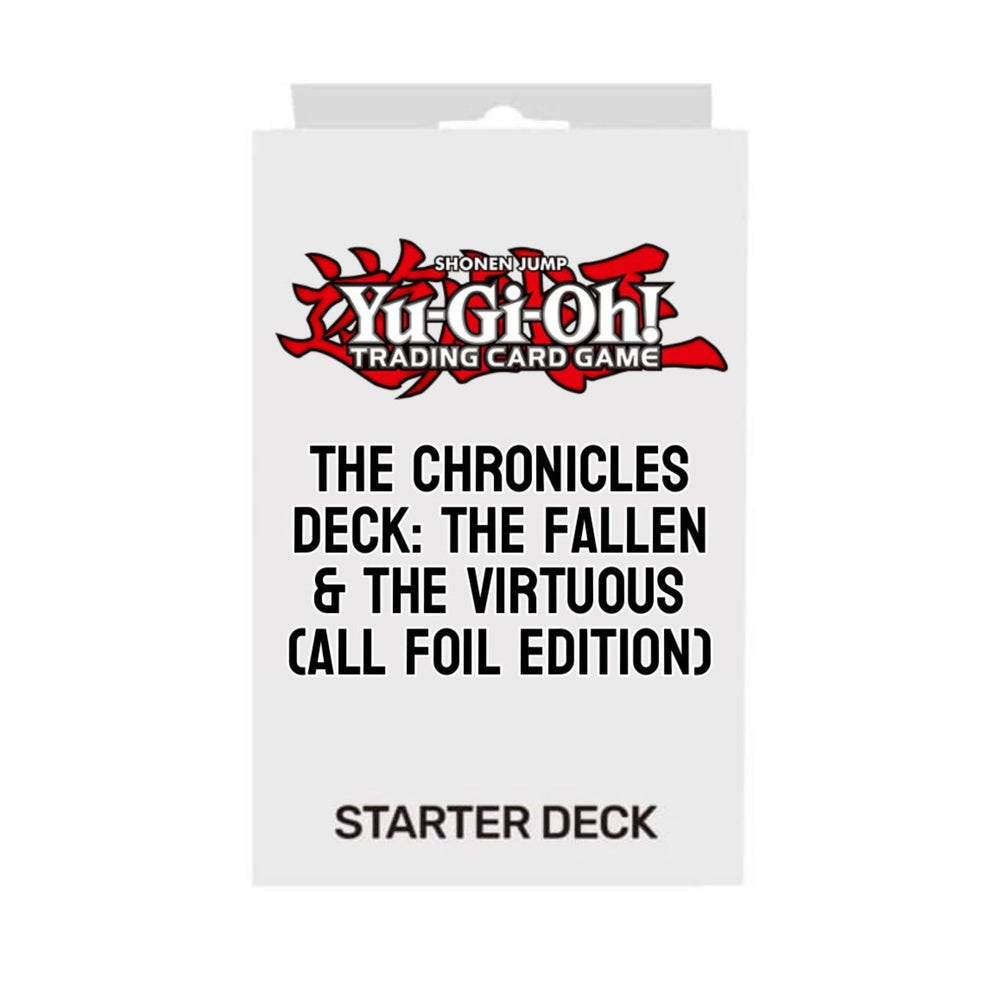 Yu-Gi-Oh! TCG - The Chronicles Deck: The Fallen & The Virtuous (All-Foil Edition) [FR]