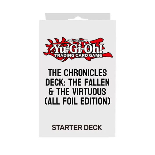 [PRECOMMANDE] Yu-Gi-Oh! TCG - The Chronicles Deck: The Fallen & The Virtuous (All-Foil Edition) [FR]