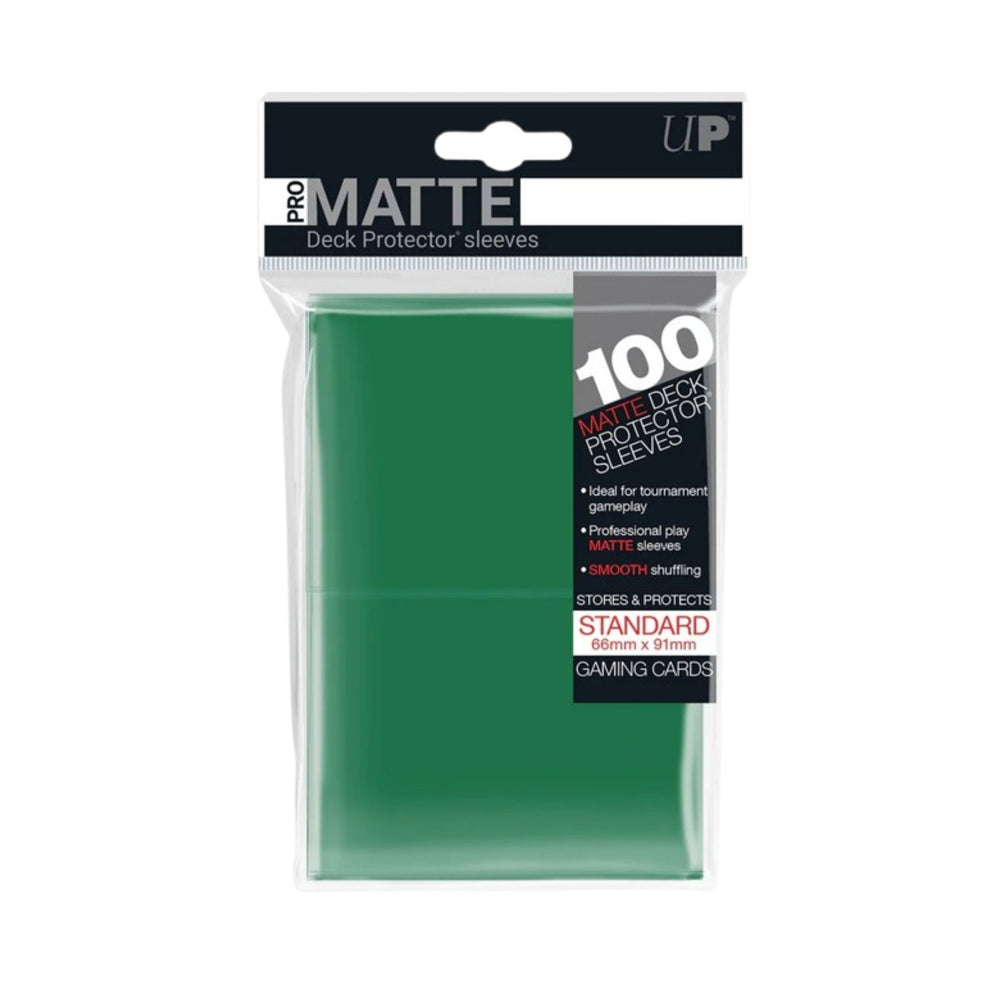 Ultra Pro - Pro-Matte Sleeves x100 Deck Protector - Verte
