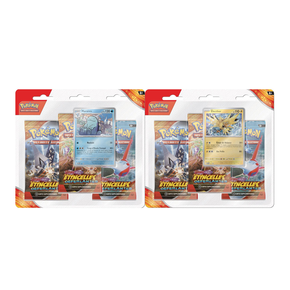 Lot 2 Tripacks - EV08 Etincelles Déferlantes