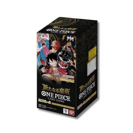 [PRECOMMANDE] One Piece CG - Boîte de 24 Boosters [Japonais] - OP09 THE END OF THE NEW WORLD-MASTERSET