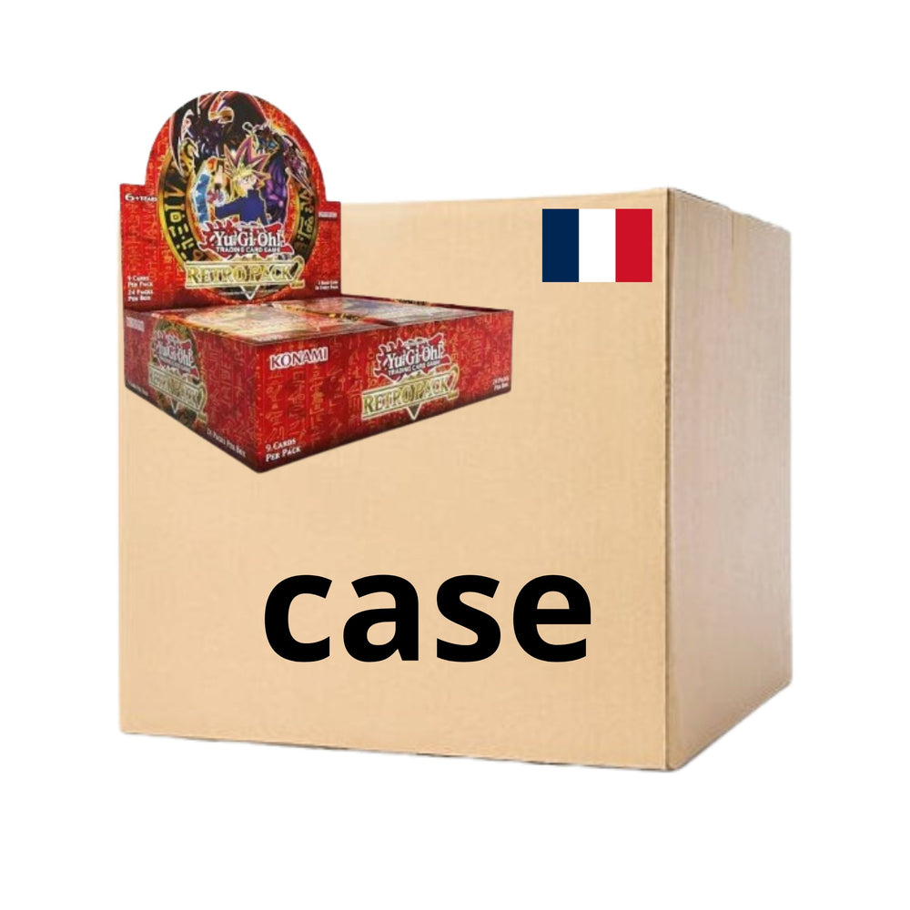 Yu-Gi-Oh! TCG - Case scellée de Boîte de 24 Boosters Retro Pack 2 Reprint [FR]