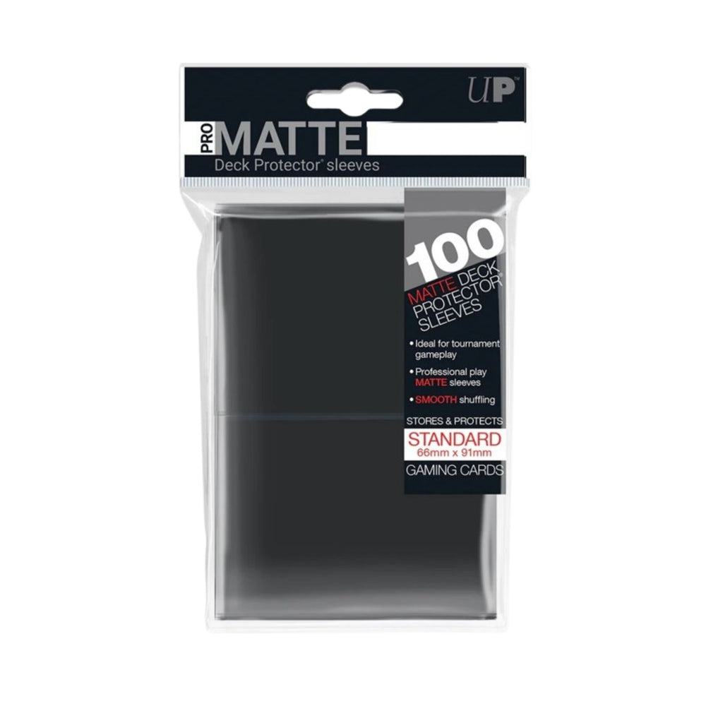 Ultra Pro - Pro-Matte Sleeves x100 Deck Protector - Noire
