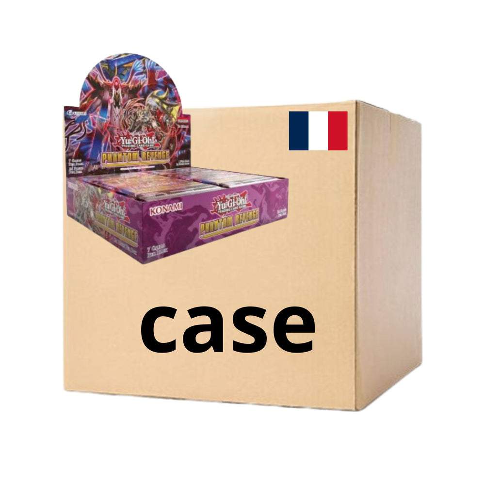 Yu-Gi-Oh! TCG - CASE scellée de Boîte de 24 Boosters Phantom Revenge [FR]