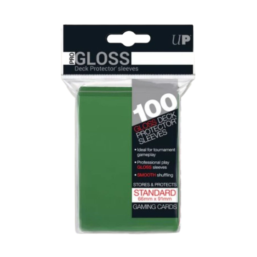 Ultra Pro - Pro-Gloss Sleeves x100 Deck Protector - Verte
