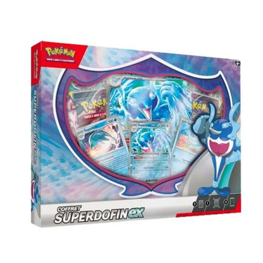 Coffret 4 boosters Superdofin-ex Juin 2024